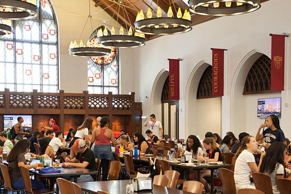 Get to know dining halls